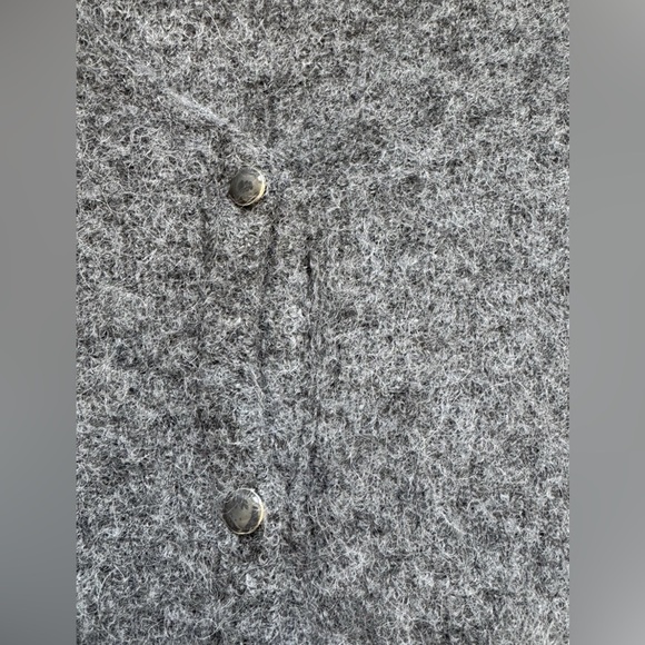 Sezane Barry V-Neck Sweater XS - Charcoal Grey - Picture 4 of 12